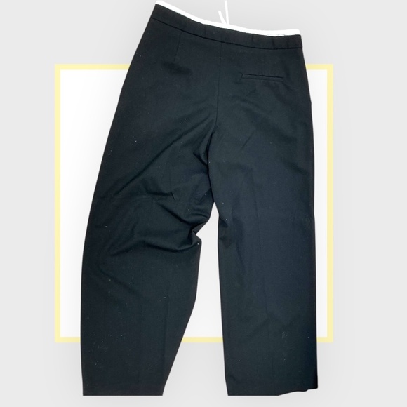 NWOT Zara Black Wide-Leg Drawstring black Pants-large - Picture 6 of 6